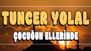 Çocuğun Ellerinde ilahi Sözleri